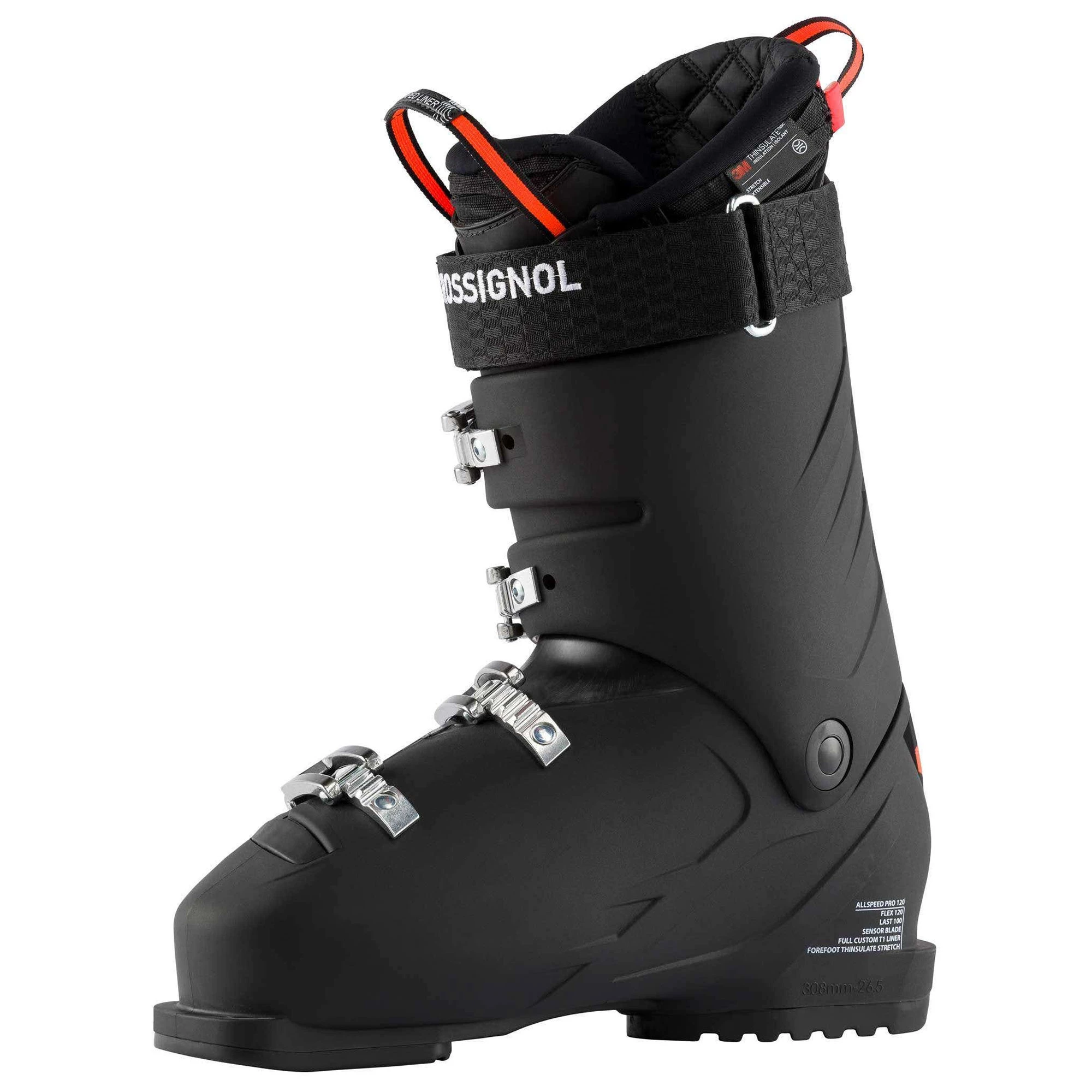 Rossignol Mens Allspeed Pro 120 Ski Boots 22 4 Rossignol Mens Allspeed Pro 120 Ski Boots 22 - Image 2