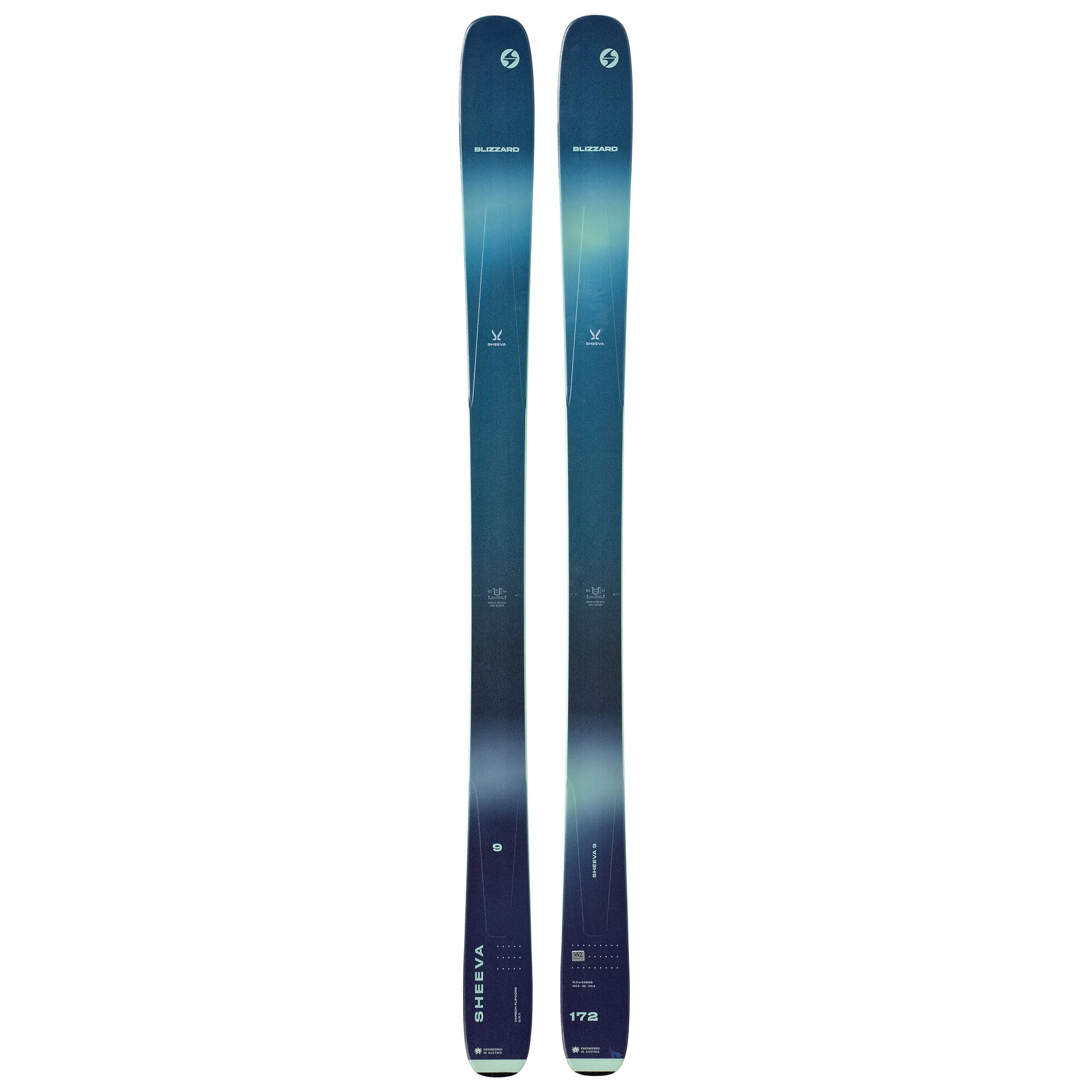 Blizzard Womens Sheeva 9 Skis 23 3 Blizzard Womens Sheeva 9 Skis 23