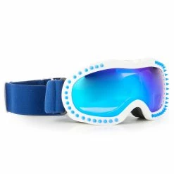 Bling2o Kids Icicle In White Ski Goggles