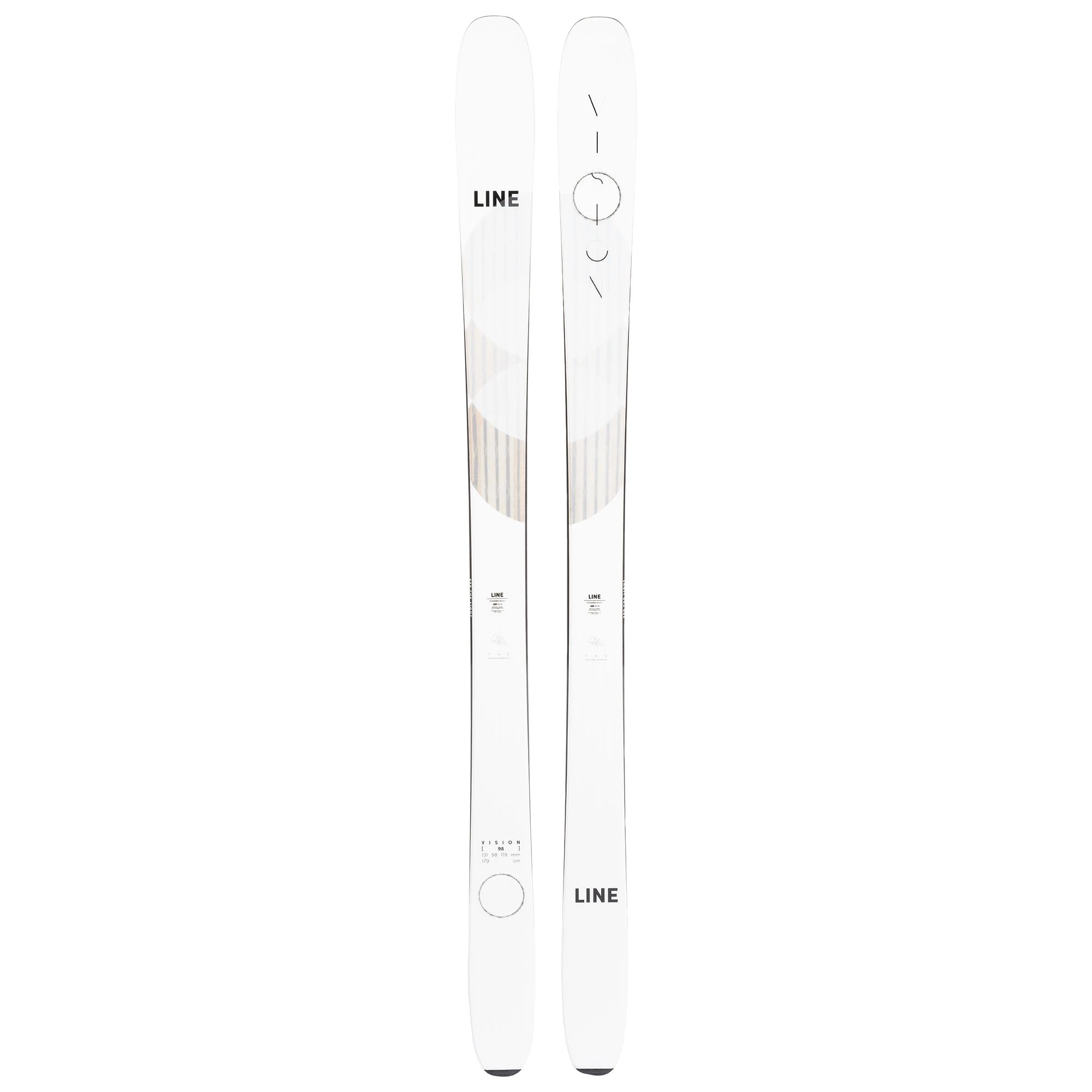 LINE Men's Vision 98 Skis '22 3 LINE Men's Vision 98 Skis '22