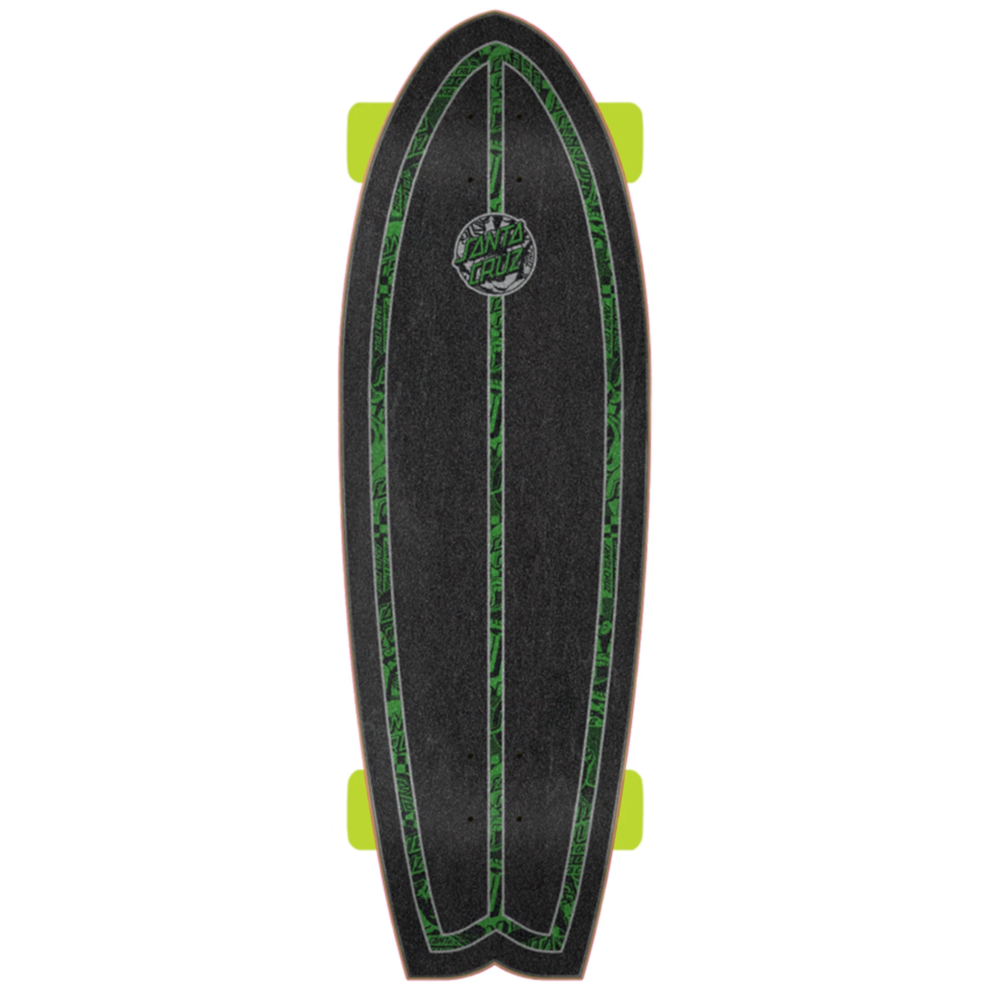 Santa Cruz Flier Collage Dot Shark Cruiser Skateboard 4 Santa Cruz Flier Collage Dot Shark Cruiser Skateboard - Image 2