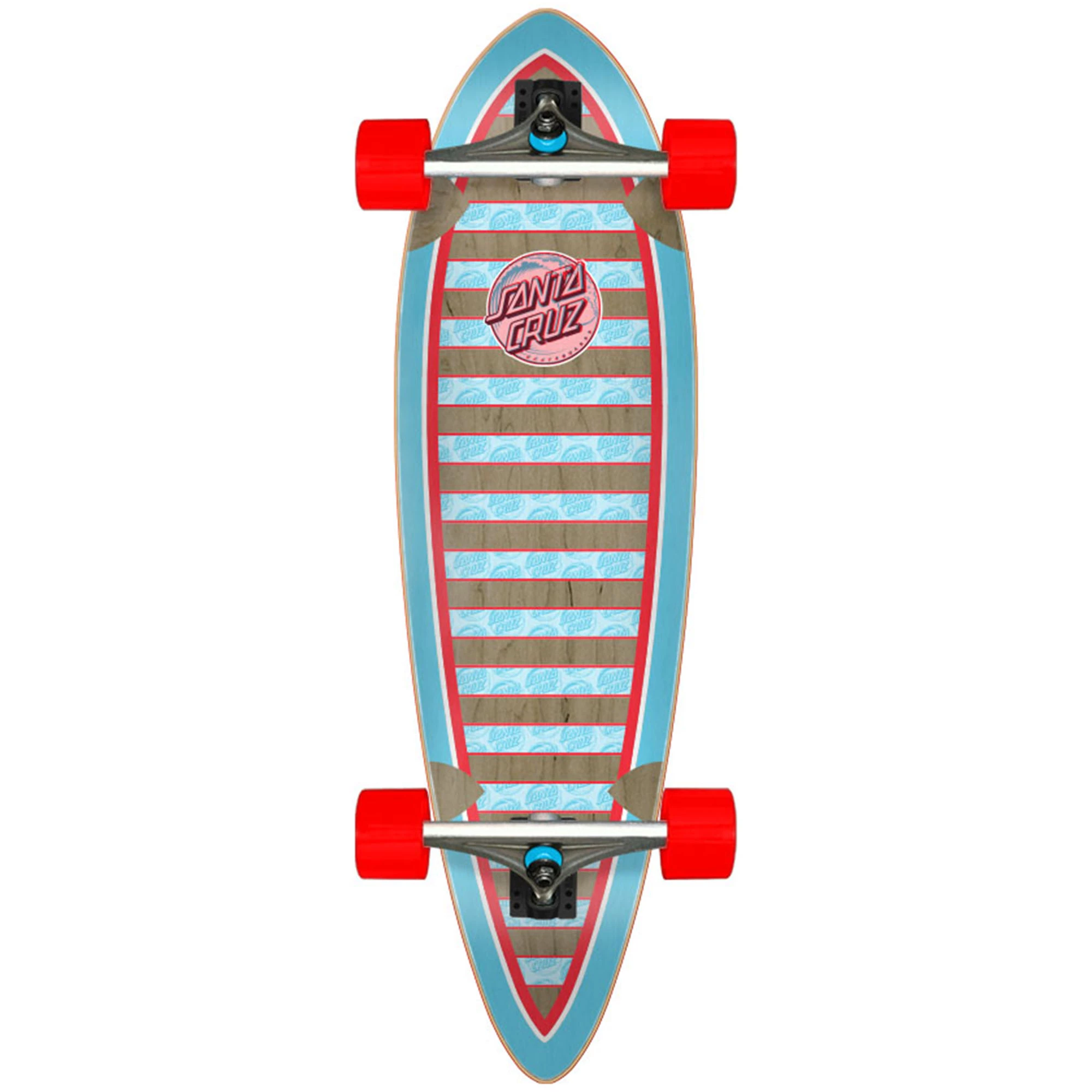 Santa Cruz Decoder Wave Pintail Cruiser Longboard 3 Santa Cruz Decoder Wave Pintail Cruiser Longboard