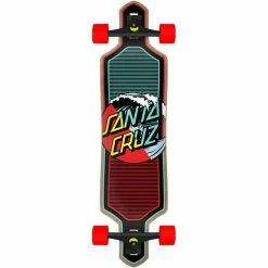 Santa Cruz Wave Dot Splice Drop Thru Cruiser Longboard