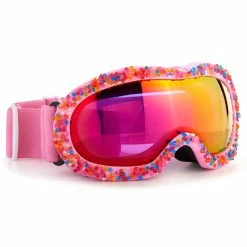 Bling2o Girls Swirls Of White Ski Goggles