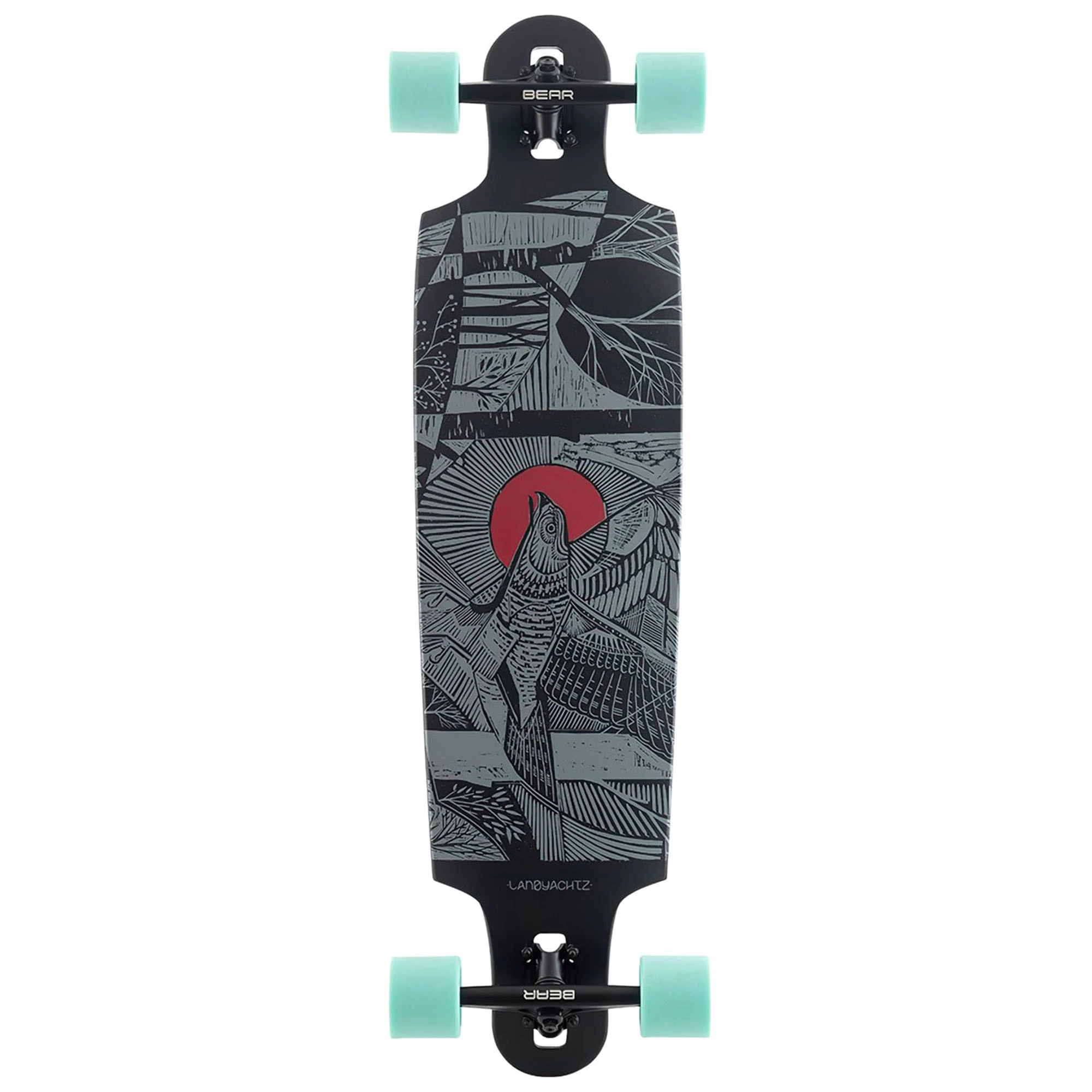 Landyachtz Drop Cat Seeker Black Longboard 8 Landyachtz Drop Cat Seeker Black Longboard - Image 6